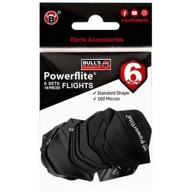 BULL'S 6-Pack Powerflite / 12 Pack / A-Std/Sch