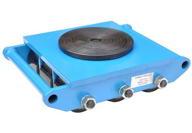 15t Panzerrollen, Transportfahrwerk mit Ø180mm Drehteller, 00423