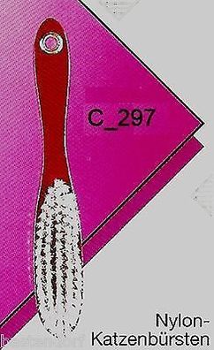 C-297 le SALON von Hagen Katzenpflegebürste small Bürstenfläche 12 x 3,5 cm