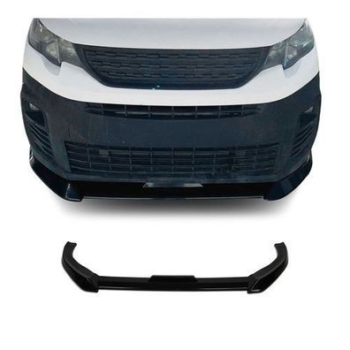 Frontspoiler Lippe Stoßstange Splitter für Peugeot Rifter 2019-2025 ABS Schwarz