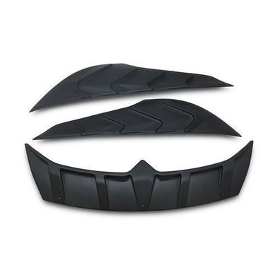 Heckspoiler Heckflügel Hecklippe für Mitsubishi L200 2019-2025 ABS Schwarz 3tlg