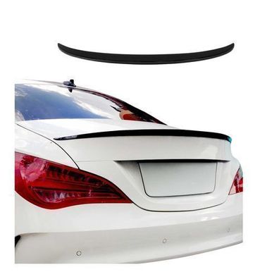 Heckspoiler Kofferraumspoiler für Mercedes CLA C117 2013-2019 Schwarz Lackiert