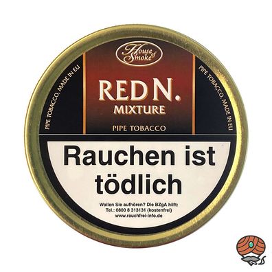 House of Smoke RED N. Pfeifentabak 100g Dose (Mc Lintock)