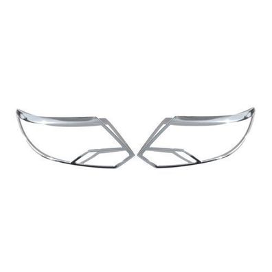 Scheinwerfer Leisten Scheinwerferblende für VW Tiguan 2011-2017 Chrom ABS 2tlg