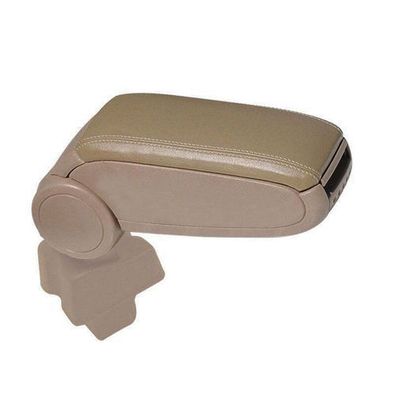 Mittelarmlehne Armlehne Mittelkonsole für Skoda Rapid 2012-2019 PU-Leder Beige