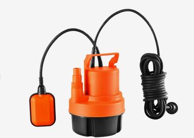 Schmutzwasserpumpe 320 W 6000 L h Tauchpumpe 7 m Förderhöhe