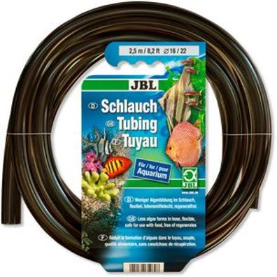 JBL Aquaschlauch 16/22 2,5m grau Schlauch Wasserschlauch