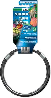 JBL Aquaschlauch 9/12 2,5m grau Schlauch Wasserschlauch