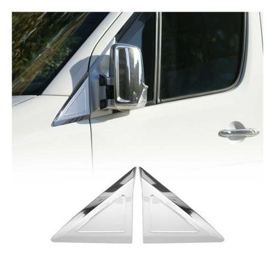 Fensterdreieck Fensterleisten für VW Crafter 2006-2017 Edelstahl Chrom 2tlg