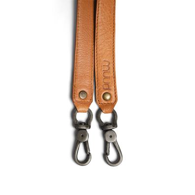 muud Hudson Taschengurt 2 x 50 cm Whisky – Ledergurt für Taschen