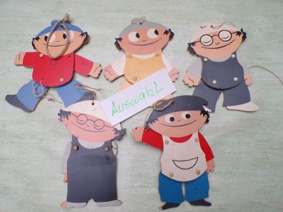 alte ZDF Heinzelmännchen Hampelmann Mertens Kunst 60/70er Jahre