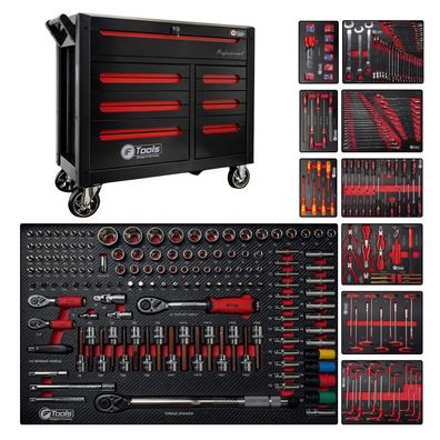 Toolcar F Tools Jumbo Pro 12 Bl Werkstattwagen Werkzeugwagen