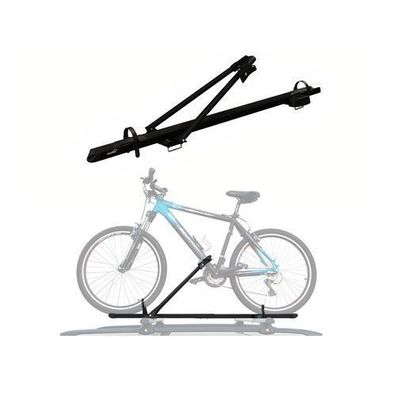 Fahrradträger Dachfahrradträger bis 17kg Aluminium Schwarz Fahrradhalter