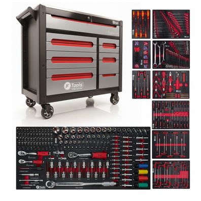 Toolcar F Tools Jumbo Pro 12 GR Werkstattwagen Werkzeugwagen