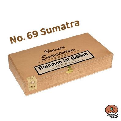 Bremer Senatoren Sumatra No. 69, 25er Kiste