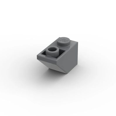 Lego Schrägstein Dachstein invers 1x2 slope 45 inverted 3665 dunkel grau