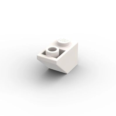 Lego Schrägstein Dachstein invers 1x2 slope 45 inverted 3665 weiß white