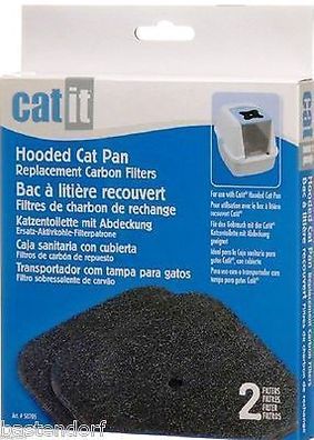 C50705 Kohlefilter für Catit Katzentoiletten mit Dach