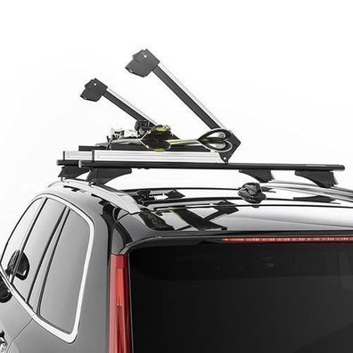 Menabo Skiträger Snowboard Träger Universal Abschließbar Schwarz 2x