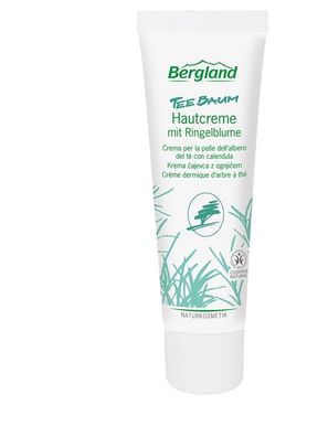 Bergland Naturkosmetik - Teebaum Hautcreme mit Ringelblume - 50 ml