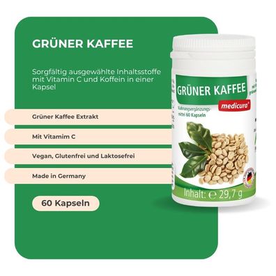 Grüner Kaffee - Magic Aging - 60 Kapseln