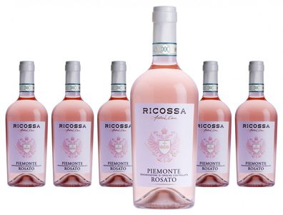 6 x Ricossa Piemonte DOC rosato – 2025