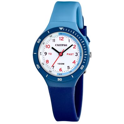 Calypso Kinderuhr Quarz Blau 10 bar K5882/3
