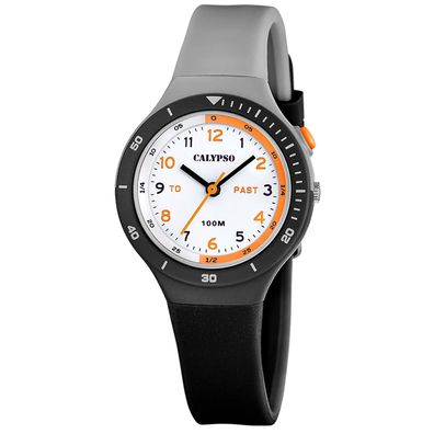 Calypso Kinder-Armbanduhr Schwarz 10 bar K5882/4