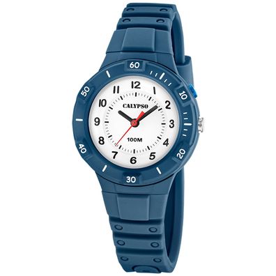 Calypso Kinderuhr Quarz Dunkelblau 10 bar K5886/2