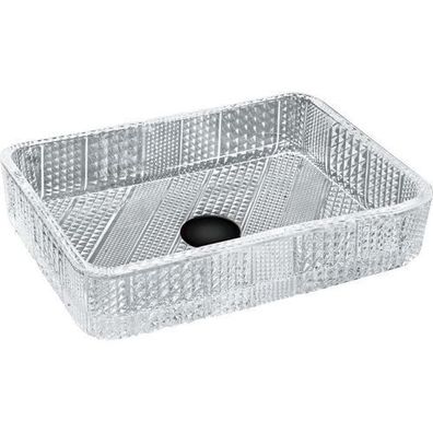 Mexen Akra Aufsatzwaschbecken aus Glas 46 x 33 cm, transparent - 24024600