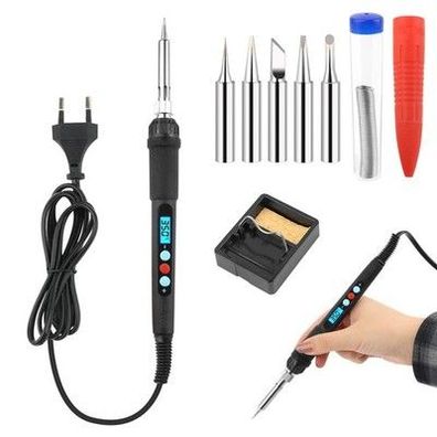 1x Lötkolben Set 60W 200-500°C mit Zubehör