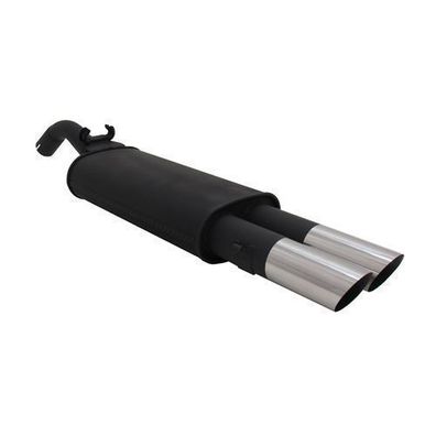 Novus Sportauspuff für VW Golf 2 19E 2x76mm MS-Design Endschalldämpfer mit ABE