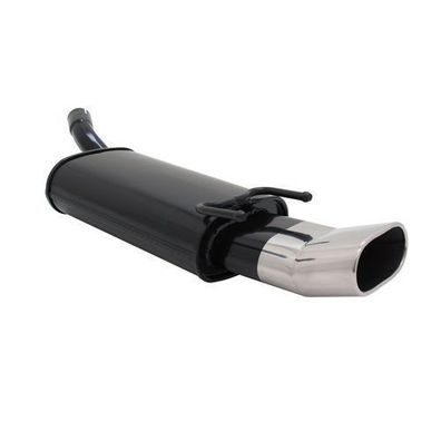 Novus Sportauspuff für Opel Corsa B 135x75mm DTM Endschalldämpfer mit ABE