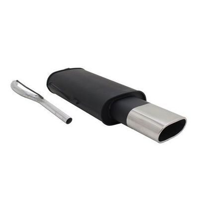 Novus Sportauspuff für VW Passat 35i 135x75mm Endschalldämpfer mit ABE