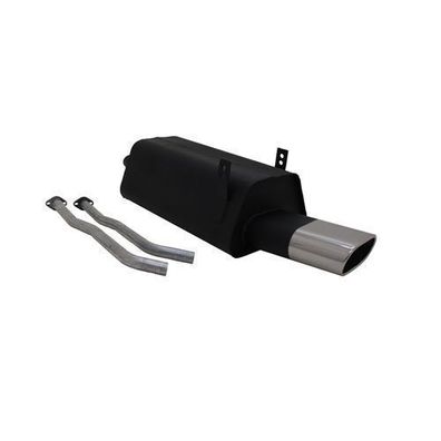 Novus Sportauspuff für BMW 3er E36 325i 135x75mm Endschalldämpfer mit ABE