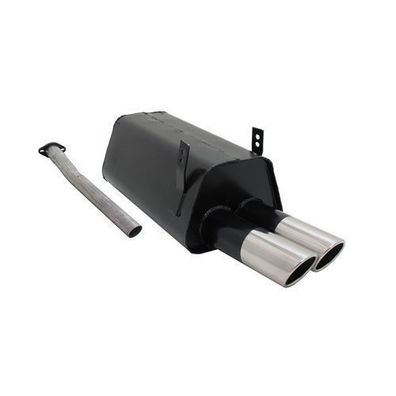 Novus Sportauspuff für BMW 3er E36 320 / 323 2x76mm SR-Design mit ABE