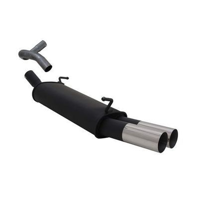 Novus Sportauspuff für Seat Ibiza 6L 2x76mm RL-Design Endschalldämpfer