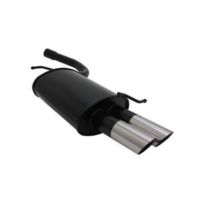 Novus Sportauspuff für Audi A4 B6 / 8E 2x76mm MS-Design Endschalldämpfer mit ABE