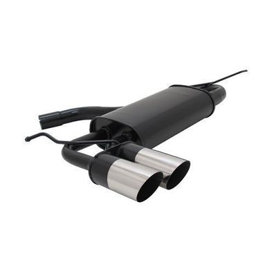 Novus Sportauspuff für Audi A3 8P Sportback Seat Leon 1P 2x76 MS-Design mit ABE