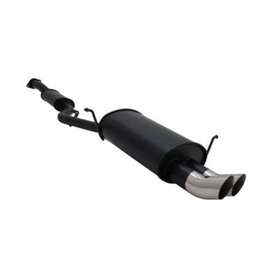 Novus Sportauspuff für BMW E36 Compact 318Ti 2x76mm DTM Endschalldämpfer mit ABE