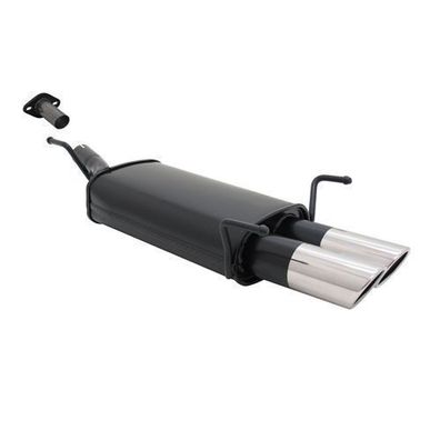 Novus Sportauspuff für Opel Astra G CC Fließheck 2x76mm SR-Design mit ABE