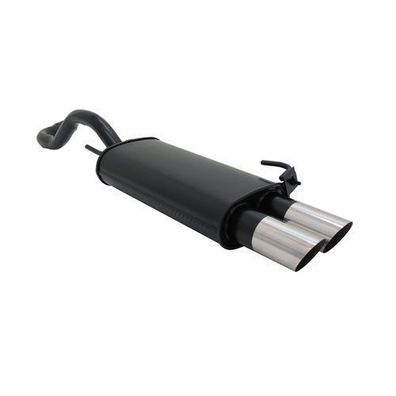 Novus Sportauspuff für VW Polo 4 6N / 6N2 2x76 MS-Design Endschalldämpfer ABE