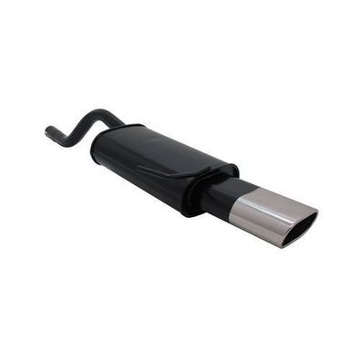 Novus Sportauspuff für Renault Clio 2 135x75mm Endschalldämpfer mit ABE