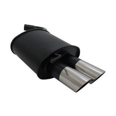 Novus Sportauspuff für BMW E90 / E91 2x76mm MS-Design Endschalldämpfer mit ABE