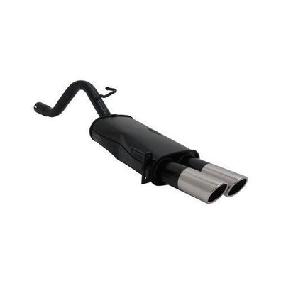 Novus Sportauspuff für Fiat Grande Punto 199 2x76mm SR-Design mit ABE