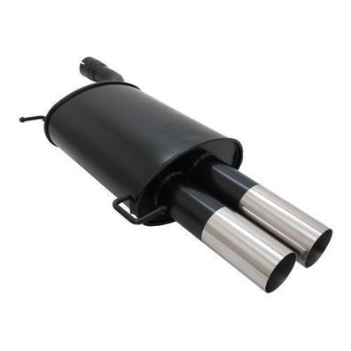 Novus Sportauspuff für BMW E60 2x76mm RL-Design Endschalldämpfer mit ABE