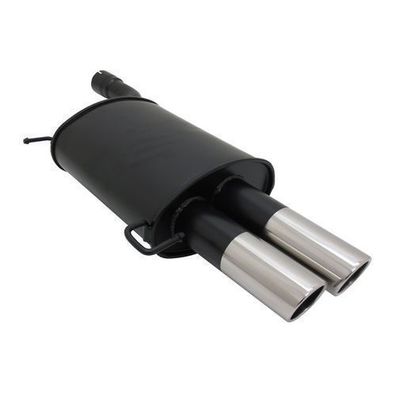 Novus Sportauspuff für BMW E60 2x76mm SR-Design Endschalldämpfer mit ABE