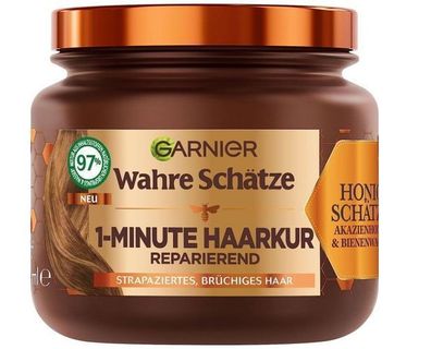 Garnier Wahre Schaetze Intensiv 1-Minuten-Haarmaske - 340ml