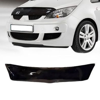 Motorhaube Deflektor Insektenschutz für Mitsubishi Colt 2009-2012 Dunkel