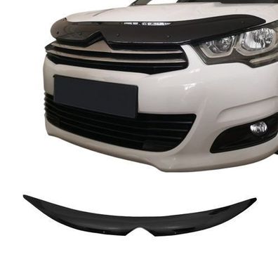Motorhaube Deflektor Insekten Steinschlagschutz für Citroen C4 2010-2018 Dunkel